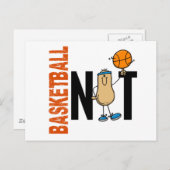 Basketball Nut 1 Briefkaart (Voorkant / Achterkant)
