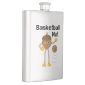 Basketball Nut Text Flacon (Rechts)