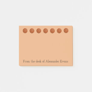 Basketball O Border Post-it® Notes