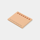 Basketball O Border Post-it® Notes (Schuin)