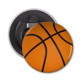 Basketball-ontwerp Button Flesopener (Voorkant)
