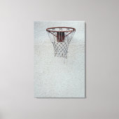 Basketball-ontwerp Canvas Afdruk (Voorkant)