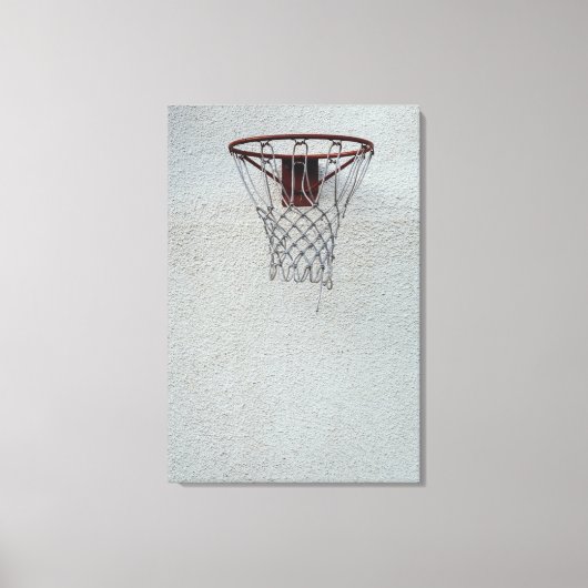 Basketball-ontwerp Canvas Afdruk (Voorkant)