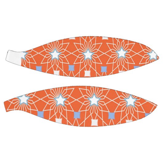 Basketball Oranje White Blue Stars Basketbal (Panelen)