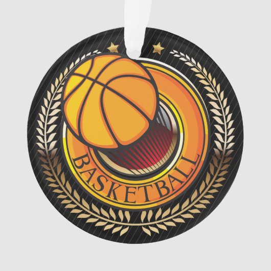 Basketball ORNAMENT (voorkant)