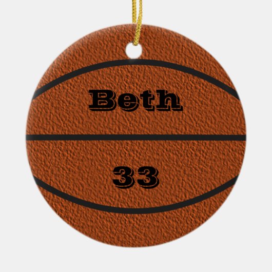 Basketball Ornament (Voorkant)