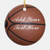 BASKETBALL-ORNAMENT KERAMISCH ORNAMENT (Achterkant)