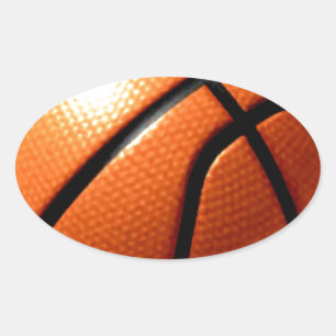 Basketball Ovale Sticker