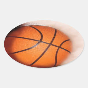 Basketball Ovale Sticker