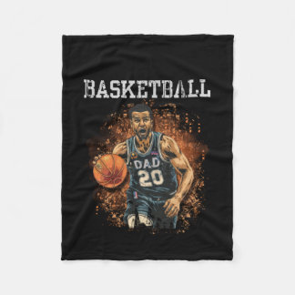 Basketball Pap Fleece Deken