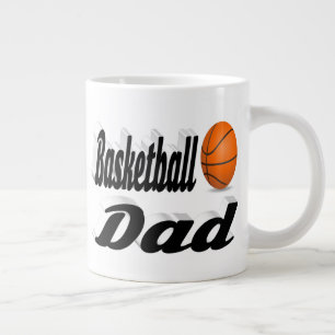 Basketball Pap halve tekst Giant Coffee Mok