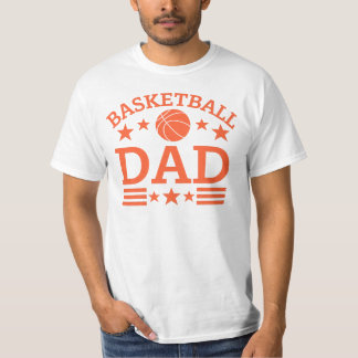 Basketball Pap speler White T-Shirt