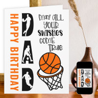 Basketball Pap Swish come True Funny Birthday