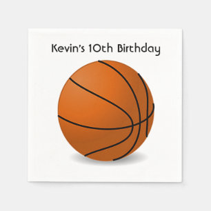 Basketball Paper Napkins Servetten
