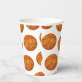 Basketball Papieren Bekers (Rechts)