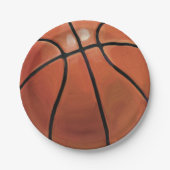 Basketball Papieren Bordje (Voorkant)