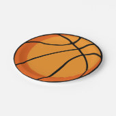 Basketball Papieren Bordje (Gekanteld)