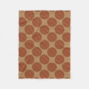 Basketball-patroon, kleine vlooiendeken fleece deken