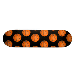  Basketball Pattern Skateboard