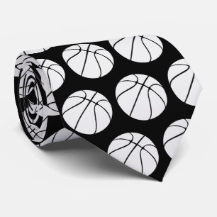 Basketball Pattern Stropdas