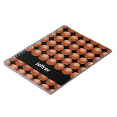 Basketball Persoonlijk Notitieboek (Linkerzijde)