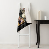 Basketball photo collage polaire couverture (En situation)