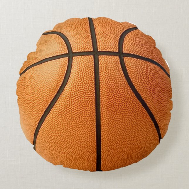 BASKETBALL PILLOW ROND KUSSEN (Voorkant)