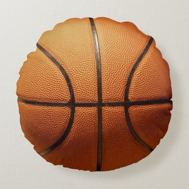 Basketball Pillow Rond Kussen (Voorkant)