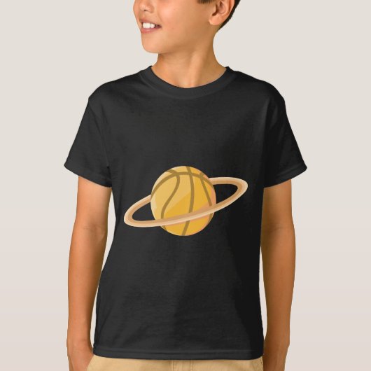 Basketball Planet T-shirt (Voorkant)