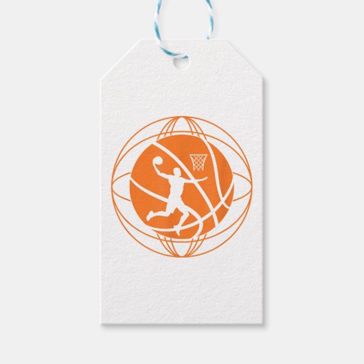 Basketball Player Basketball Lover Cadeaulabel (Voorkant)