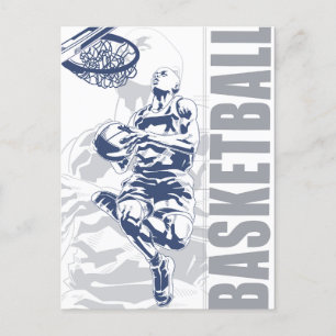 Basketball Player Briefkaart