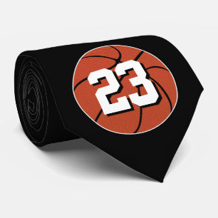 Basketball Player/Coach Custom Number of Letters Stropdas