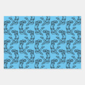 Basketball Player doet een donkerder ontwerp voor Inpakpapier Vel (Voorkant)