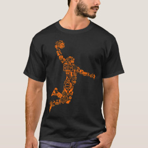 Basketball Player Dunk Basketball basketball forev T-shirt