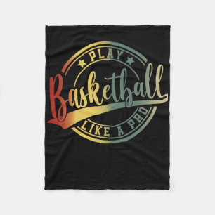 Basketball Player Fans College Basketball Coach Fleece Deken
