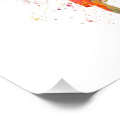 Basketball player foto afdruk (Hoek)