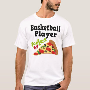 Basketball Player (Funny) Pizza T Shirt
