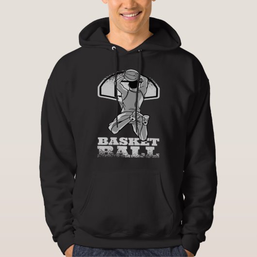 Basketball Player Hoodie (Voorkant)