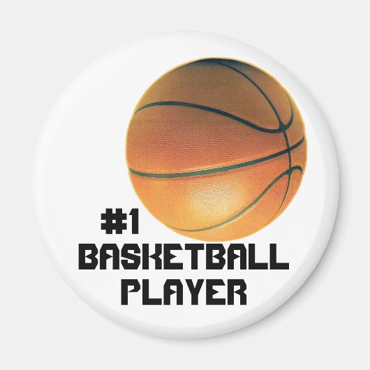 Basketball Player Magneet (Voorkant)