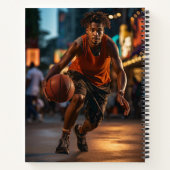 Basketball Player Notitieboek (Achterkant)