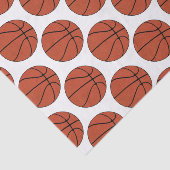 Basketball Player of Coach Sports Party Gift Wrap Tissuepapier (Detail)