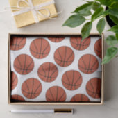Basketball Player of Coach Sports Party Gift Wrap Tissuepapier (Geschenk)