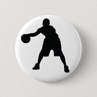 Basketball Player Ronde Button 5,7 Cm