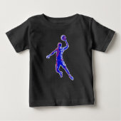 Basketball Player Slam Dunk, Red en Blue Design (Voorkant)