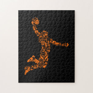 Basketball Player Sports Athlete Legpuzzel