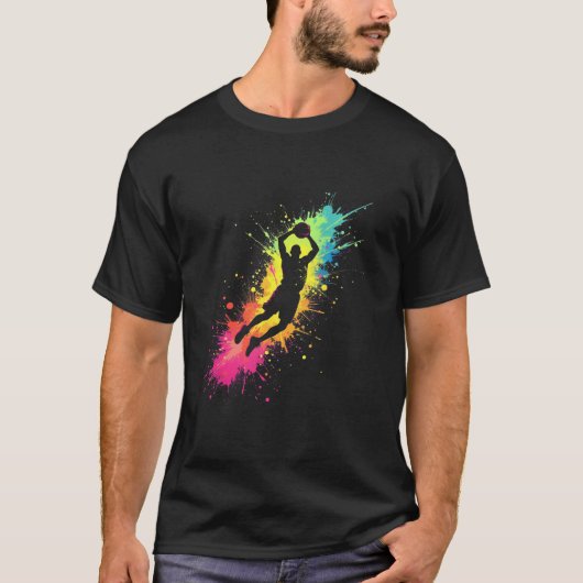 Basketball Player T-shirt (Voorkant)