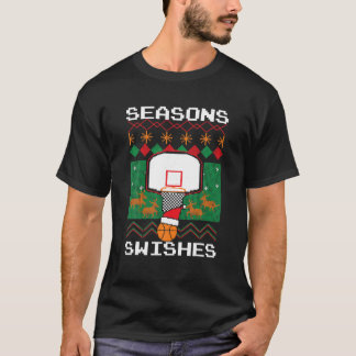 Basketball Player Ugly KerstSweater Seasons S T-shirt