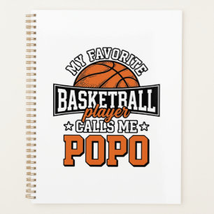 Basketball Popo Drôle Vintage Sports Design_1
