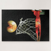 Basketball - Populaire sportkunst Legpuzzel (Horizontaal)