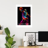 Basketball Poster (Thuiskantoor)
